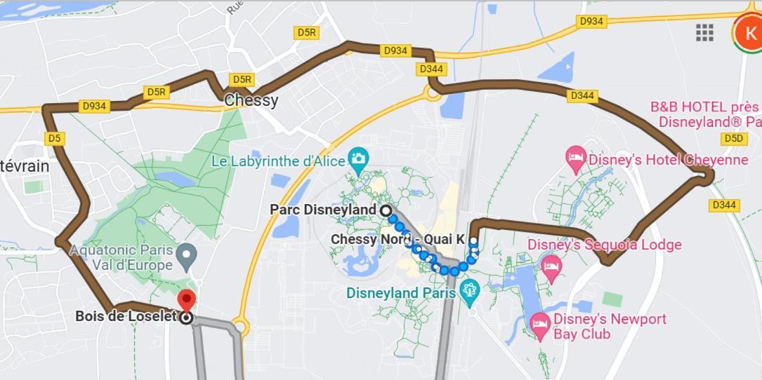 B306 Appartement Disneyland Paris Montévrain Eksteriør billede